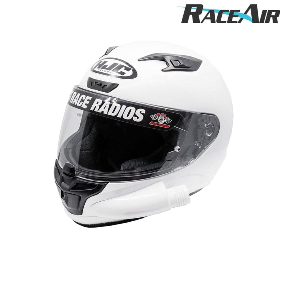 PCI Race Radios HJC i10 DOT Helmet - White