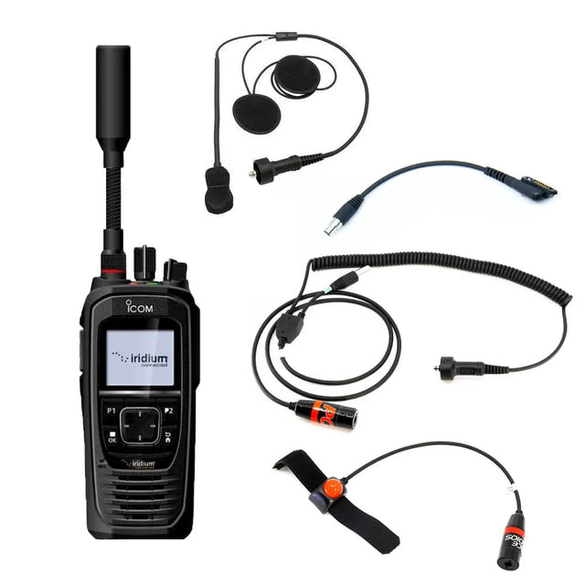 PCI Race Radios Icom SAT100 Moto Package