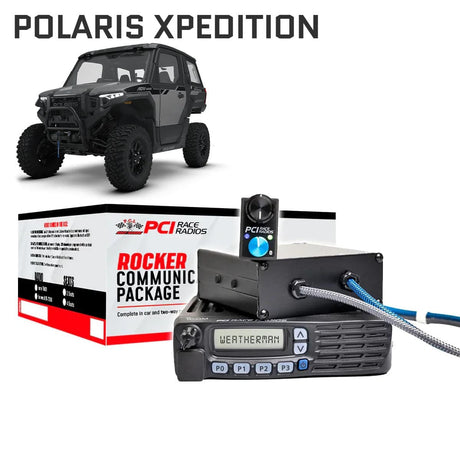 PCI Race Radios Polaris Xpedition Rocker UTV Communications Package