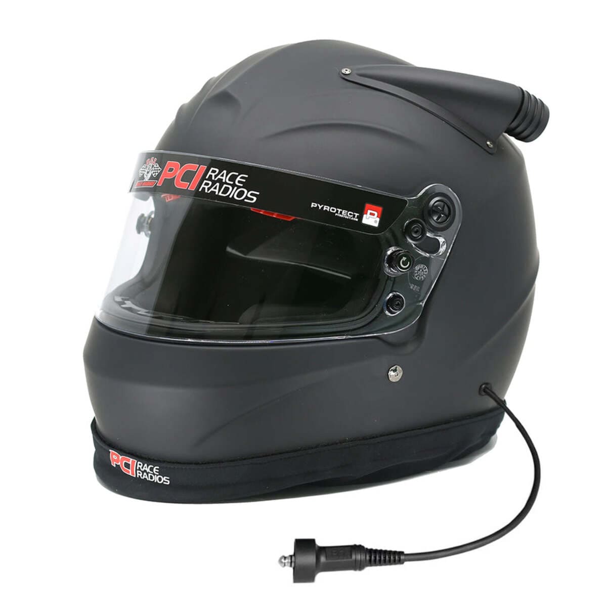 PCI Race Radios Protect Sport Max Dot Midair Helmet