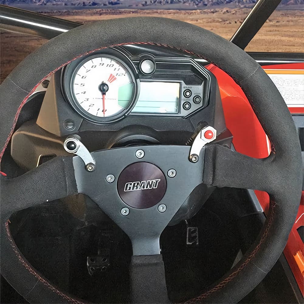 PCI Race Radios Quick Disconnect Steering Wheel Assembly w/ Two Nexus PTT