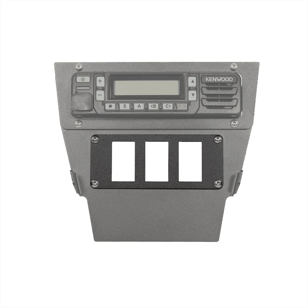 PCI Race Radios Rocker Intercom Adapter Block Off Plate