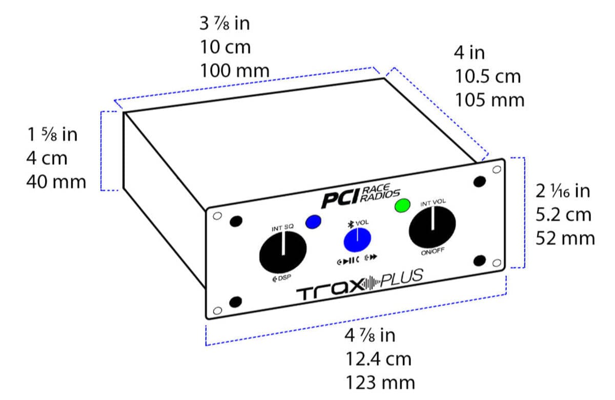 PCI Race Radios Rocker Intercom Package