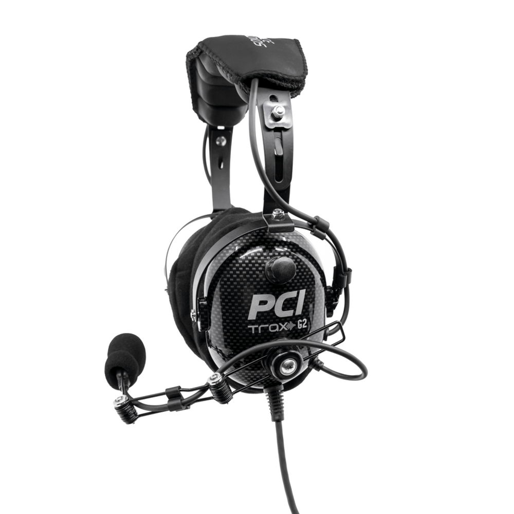 PCI Race Radios Trax G2 Stereo Headset With Volume Control
