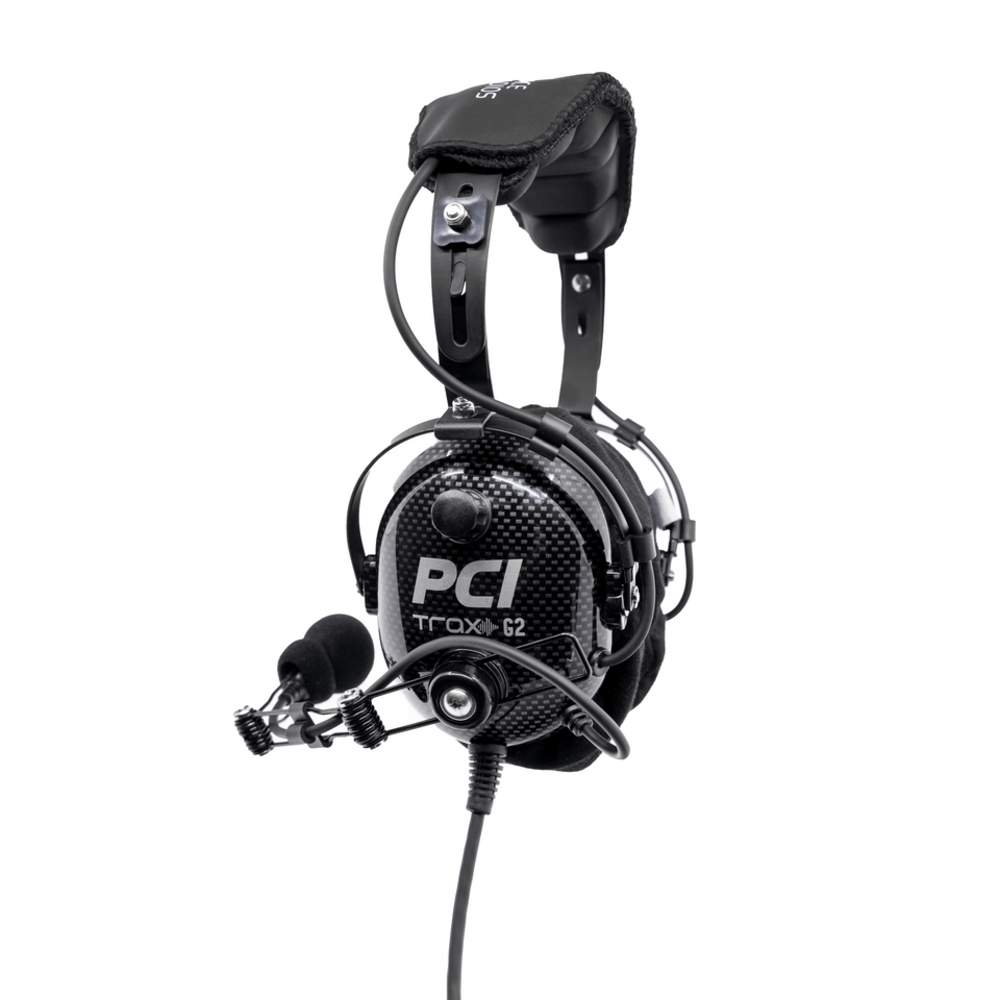 PCI Race Radios Trax G2 Stereo Headset With Volume Control