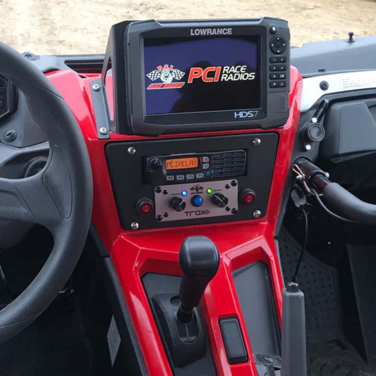PCI Race Radios Yamaha YXZ 7" GPS Bracket