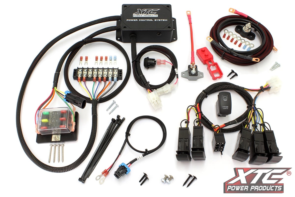 XTC Polaris RZR XP 6 Switch Power Control System with Strobe Lights Switch