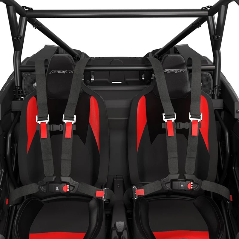 Polairs RZR Sub Zero 4 Point Harness Kit - 2 Seat