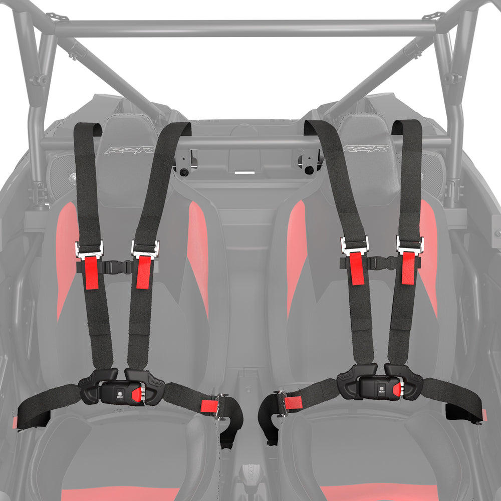 Polairs RZR XP 1000 Sub Zero 4 Point Harness Kit - 2 Seat