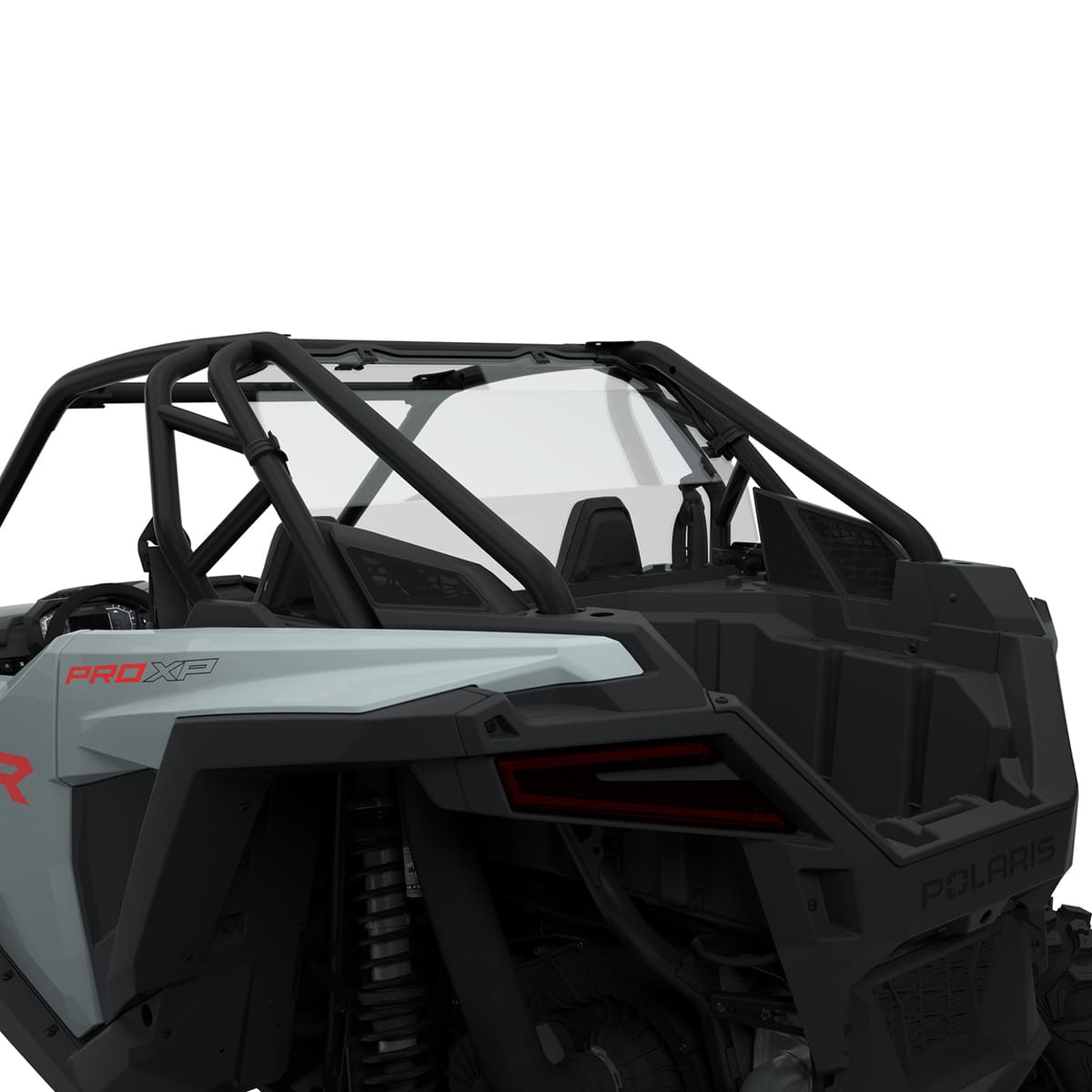 Polaris 2-Seat Lock & Ride Polycarbonate Clear Rear Panel