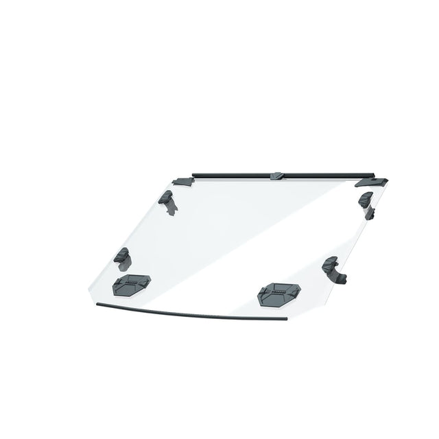 Polaris 4-Seat Hard Coat Polycarbonate Lock & Ride Full Vented Windshield