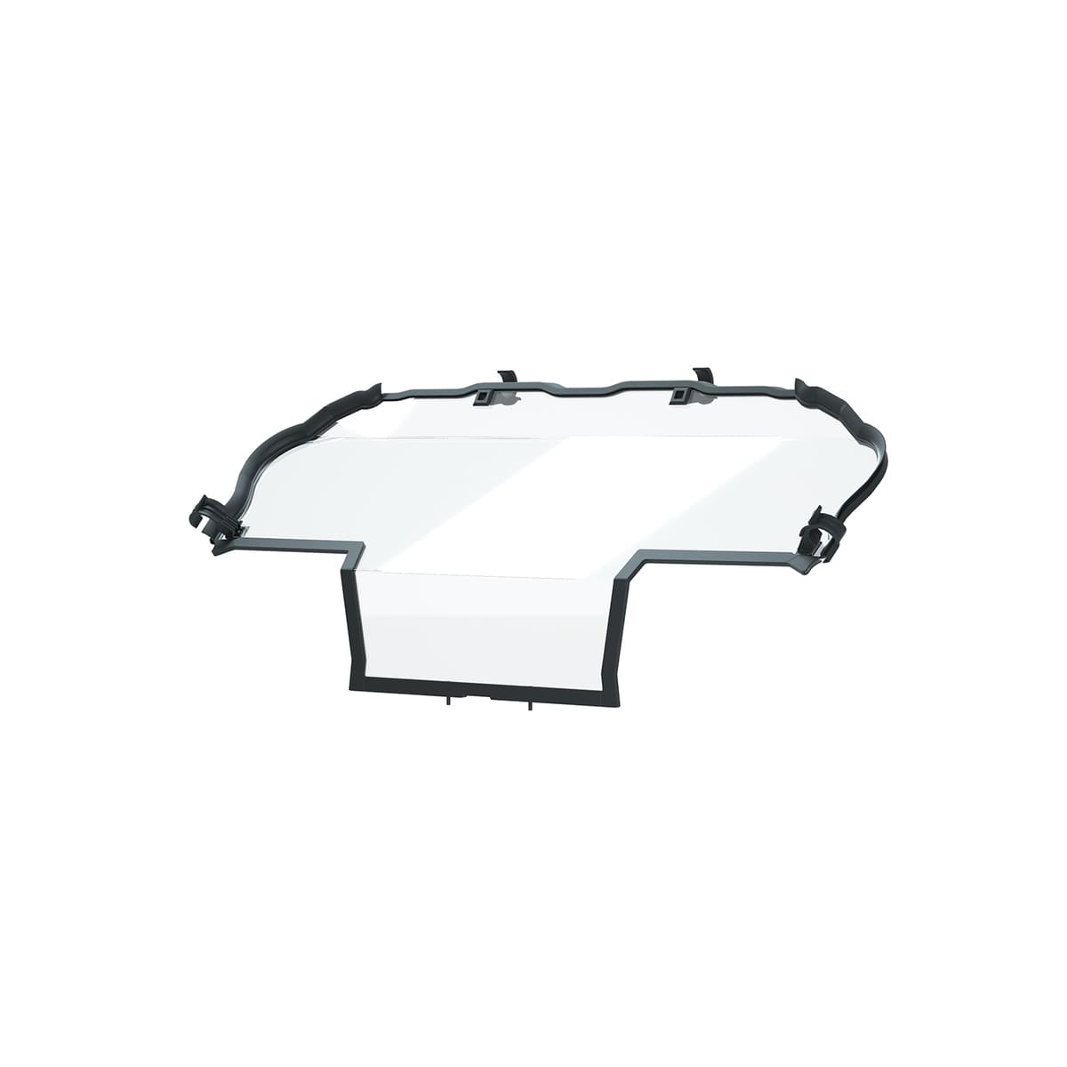 Polaris 4-Seat Lock & Ride Polycarbonate Clear Rear Panel