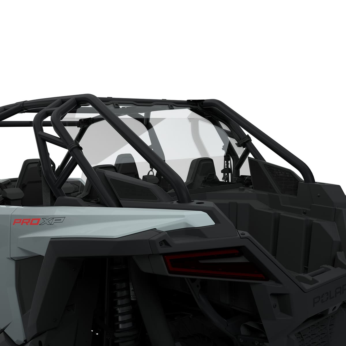 Polaris 4-Seat Lock & Ride Polycarbonate Clear Rear Panel