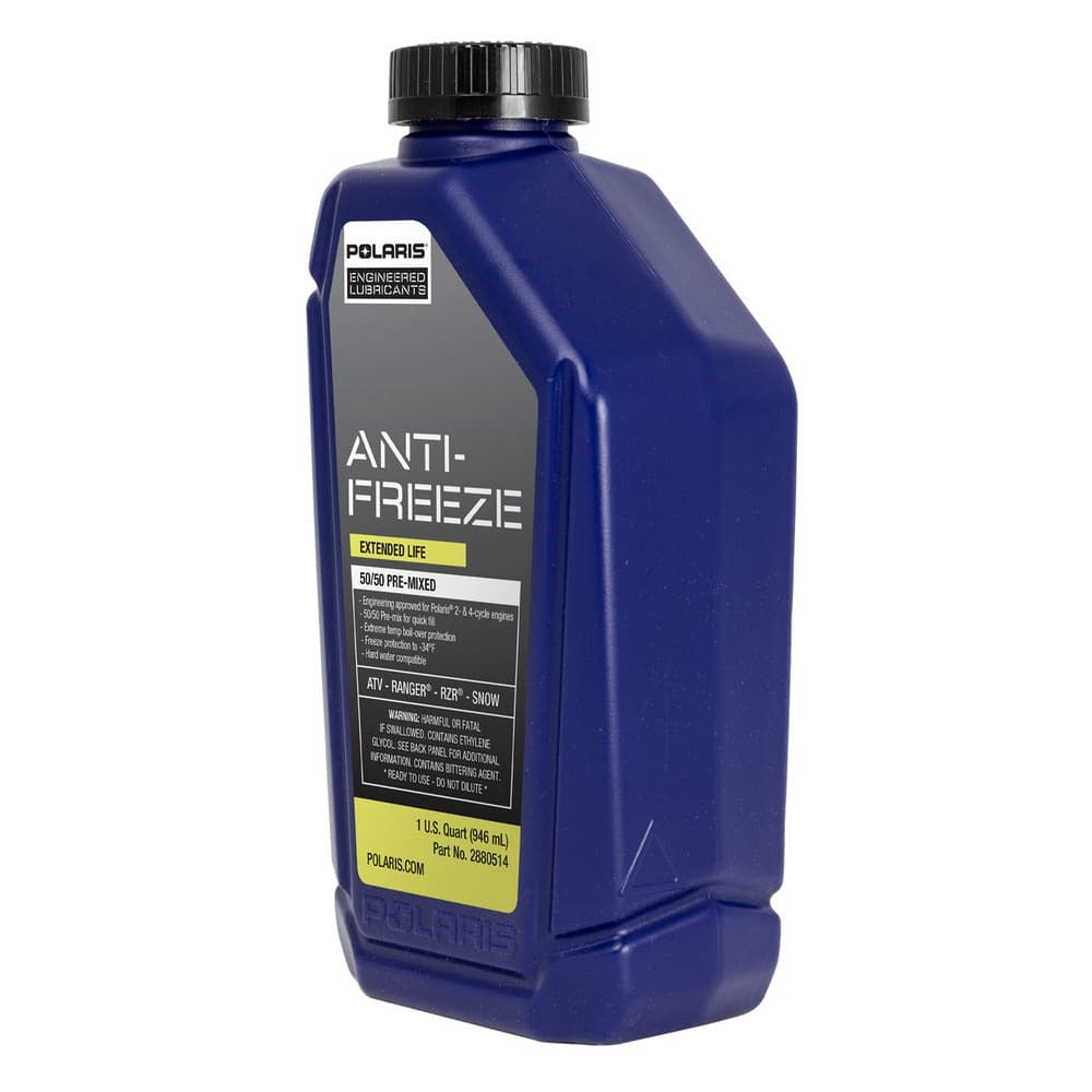 Polaris 50/50 Premix Extended Life Antifreeze Snowmobiles & ORV Alumin