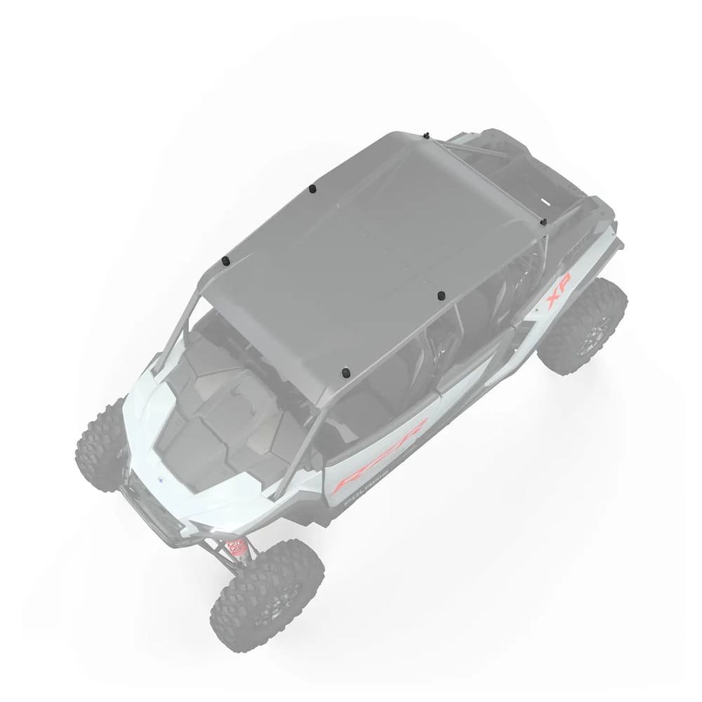 Polaris Aluminum Roof Cargo Basket Mount - 4 Seat