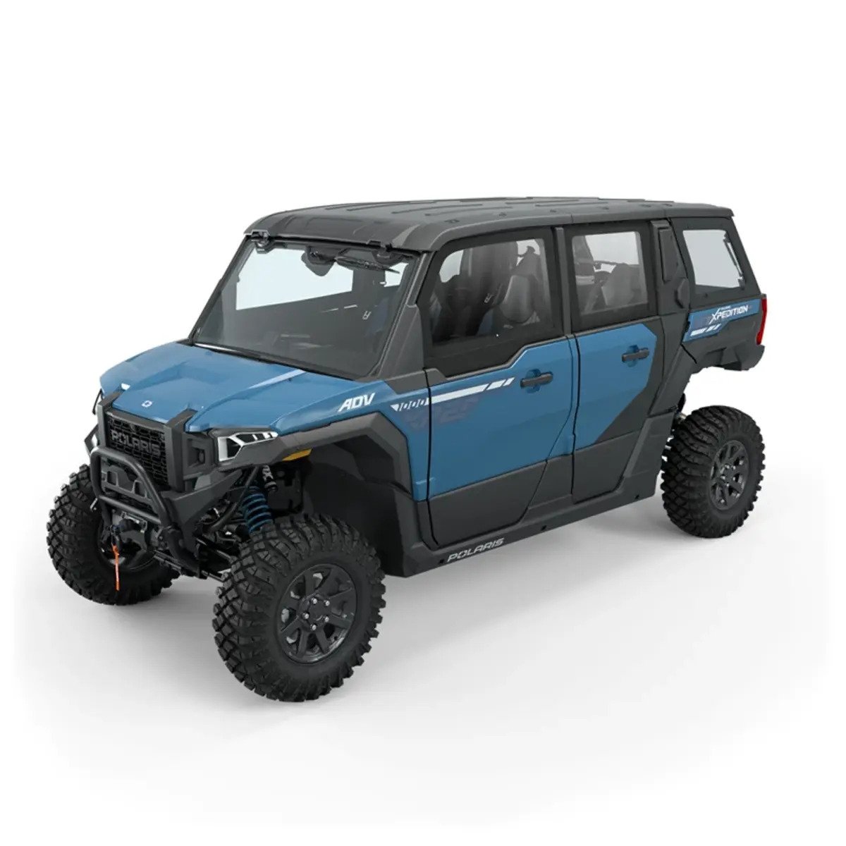 Polaris Canvas Upper Doors - Rear