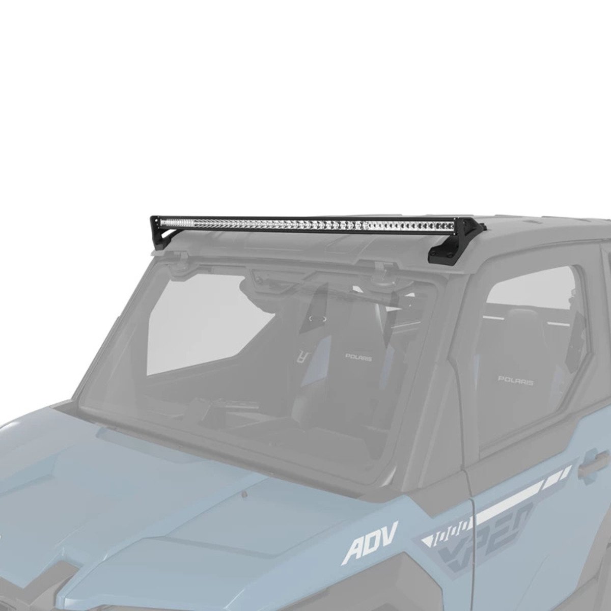 Polaris Curved Single-Row Light Bar - RIGID RDS SR-Series 50"