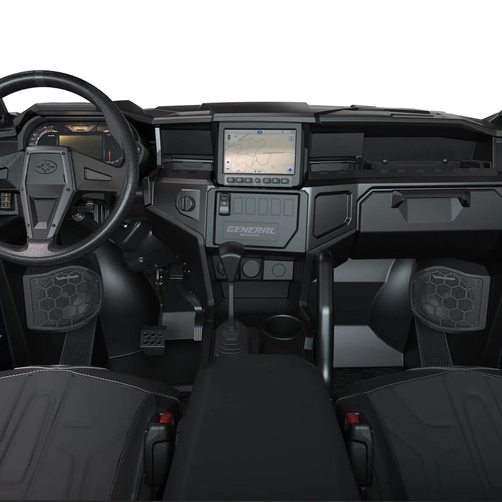 Polaris General Ride Command Rockford Fosgate Stage 4 Rear Speakers & Audio Kit