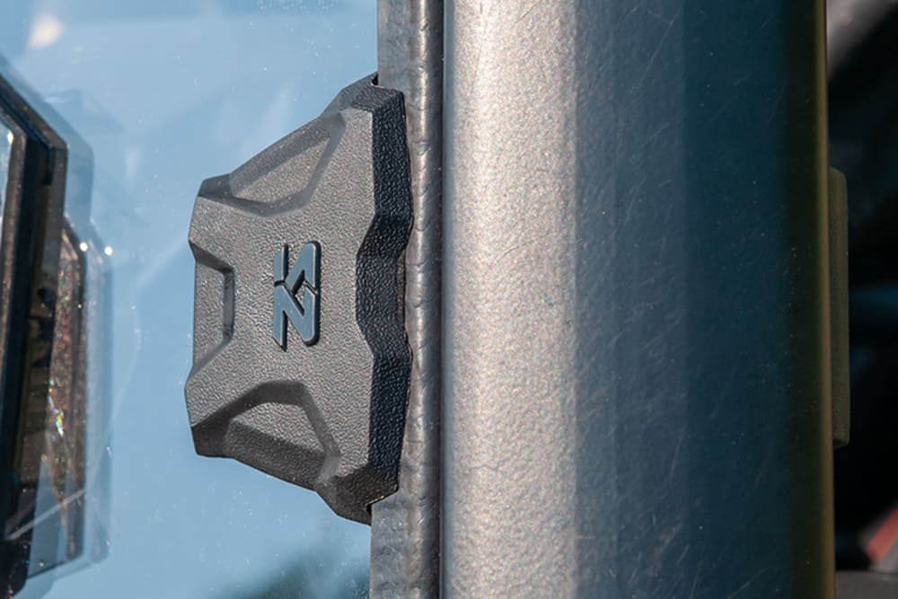 Seizmik Polaris General Toolless Versa-Vent Windshield - UV Resistant Polycarbonate