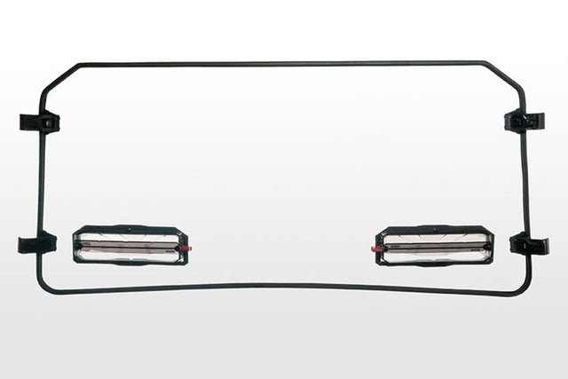 Seizmik Polaris General Toolless Versa-Vent Windshield - UV Resistant Polycarbonate