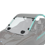Polaris Hard Coat Poly Lock & Ride Full Vented Windshield - 2-Seat