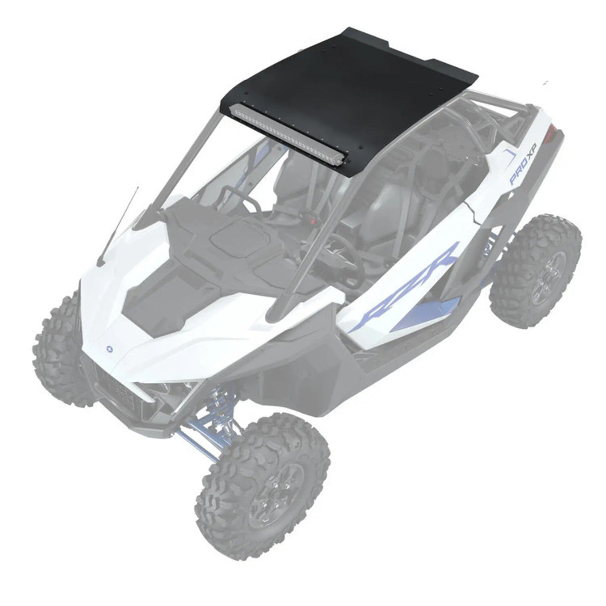 Polaris Light Pocket Aluminum Roof - 2 Seat
