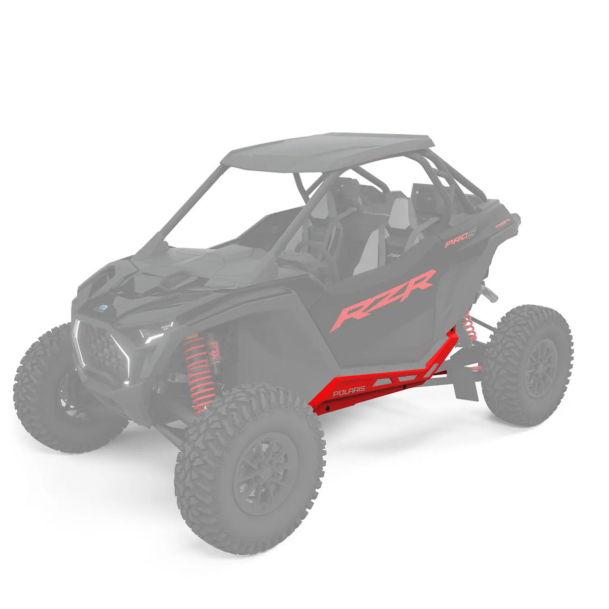 Polaris Low Profile Rock Sliders - 2 Seat