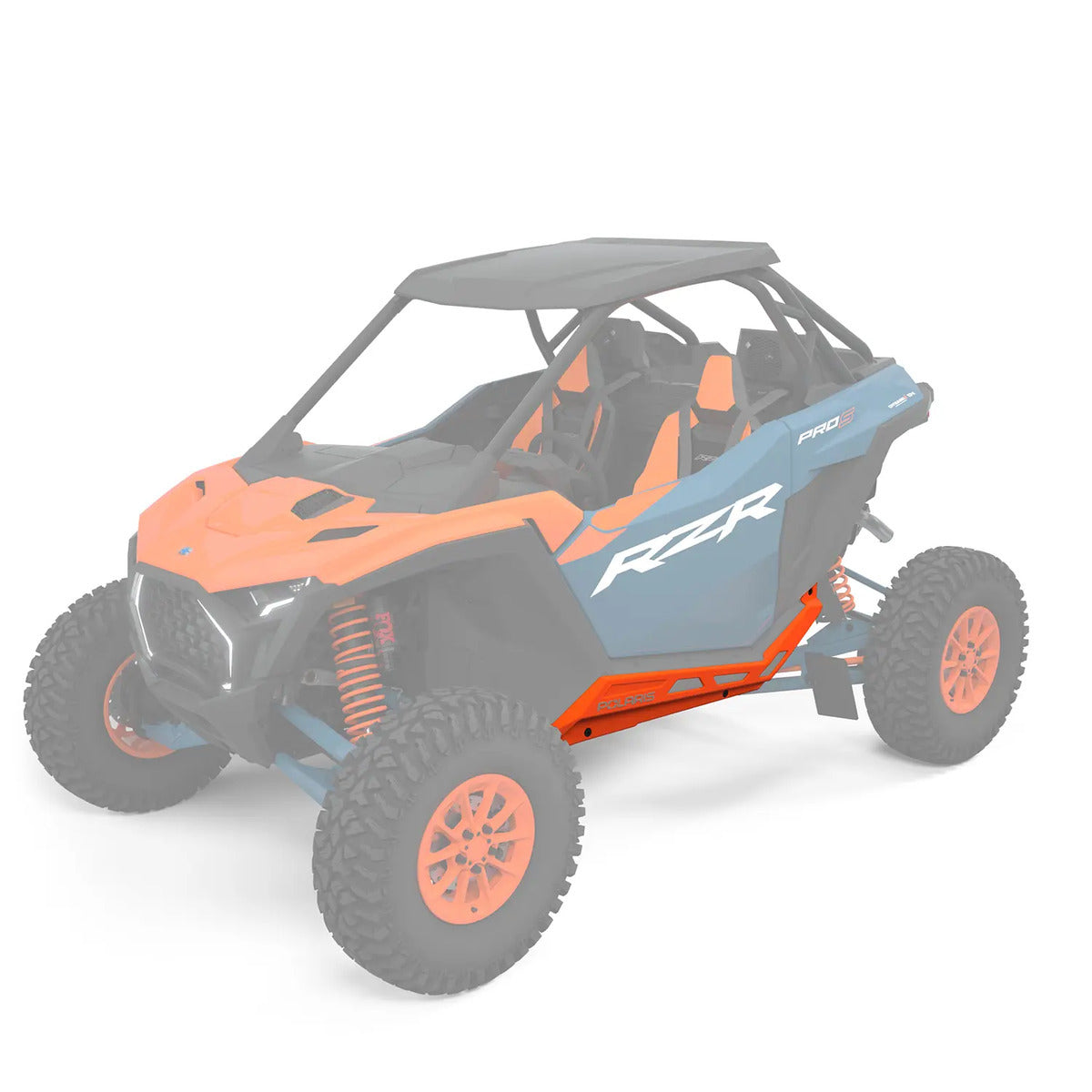 Polaris Low Profile Rock Sliders - 2 Seat