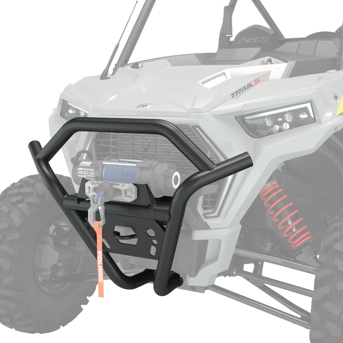 Polaris Matte Black Front Winch Bumper