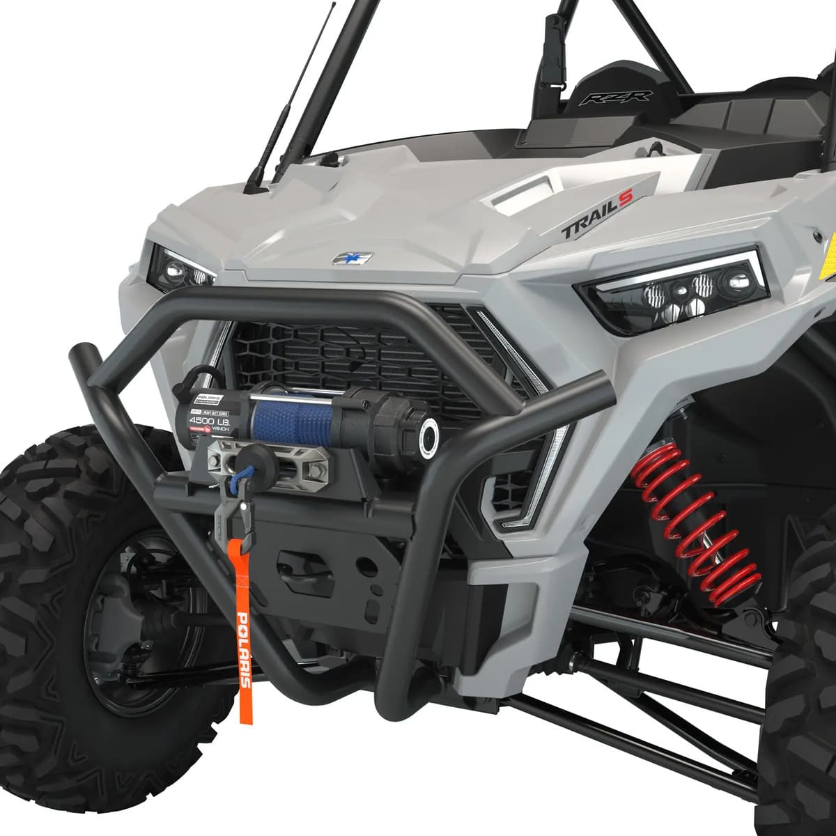 Polaris Matte Black Front Winch Bumper