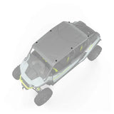 Polaris Poly Roof Cargo Basket Mount - 4 Seat