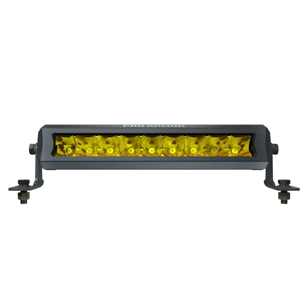 Polaris Pro Armor 11" Single-Row LED Spot Light Bar - Amber