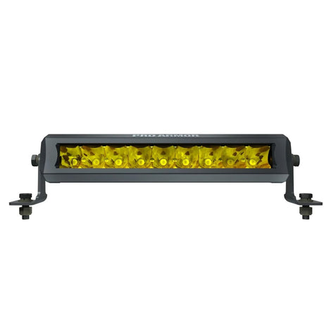 Polaris Pro Armor 11" Single-Row LED Spot Light Bar - Amber