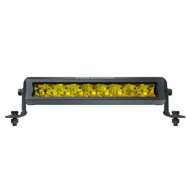 Polaris Pro Armor 11" Single-Row LED Spot Light Bar - Amber