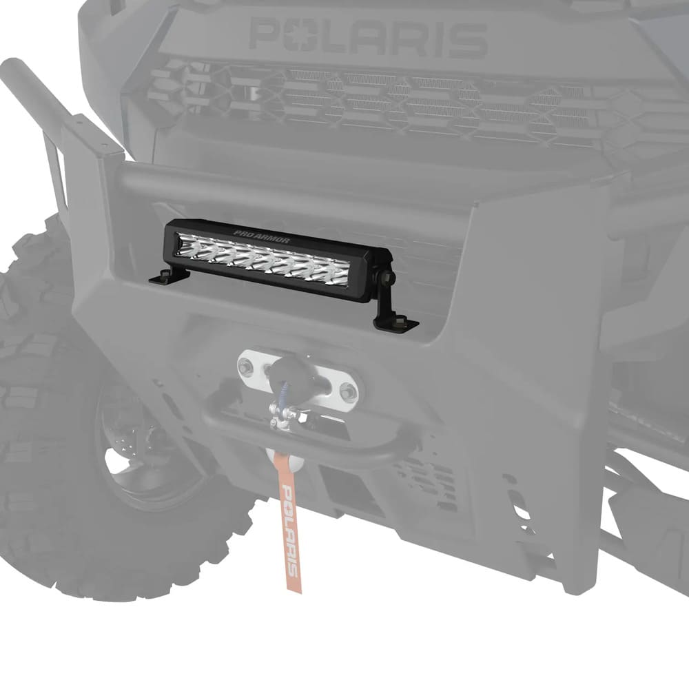 Polaris Pro Armor 11" Single-Row LED Spot Light Bar - White