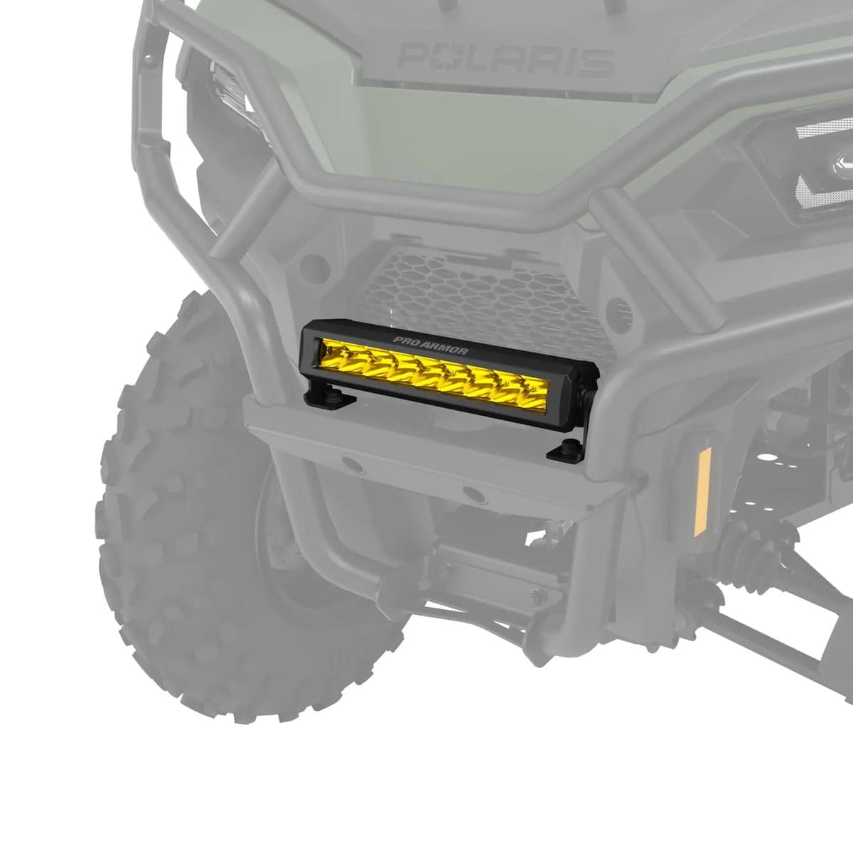 Polaris Pro Armor 11" Single-Row LED Spot Light Bar - Amber