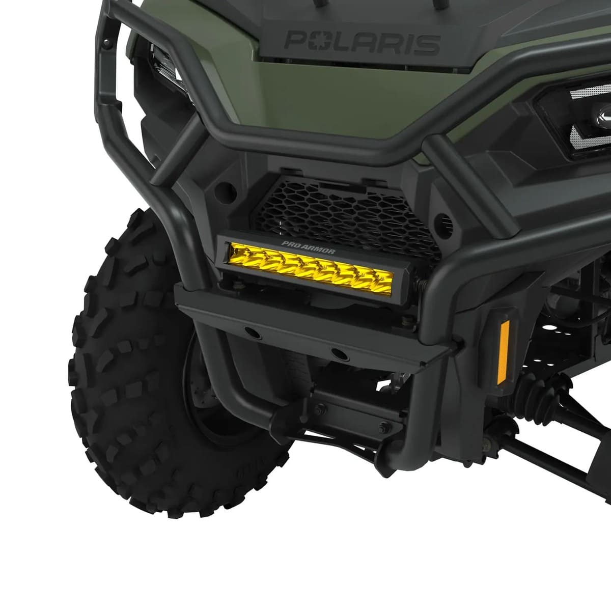 Polaris Pro Armor 11" Single-Row LED Spot Light Bar - Amber