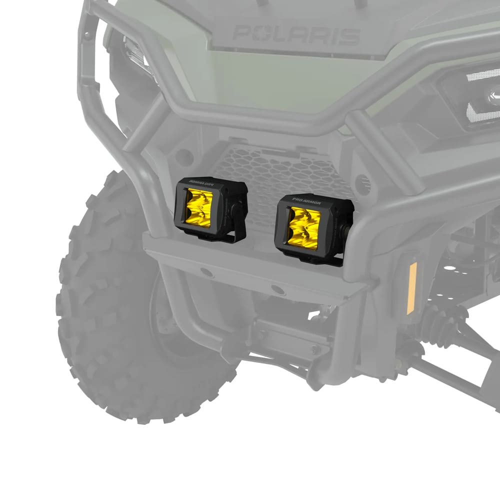 Polaris Pro Armor 2x2" Cube LED Spot Light - Amber
