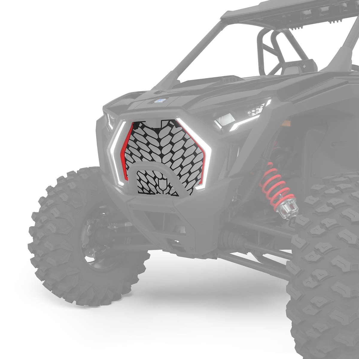 Polaris Pro Armor Aluminum Front Grille
