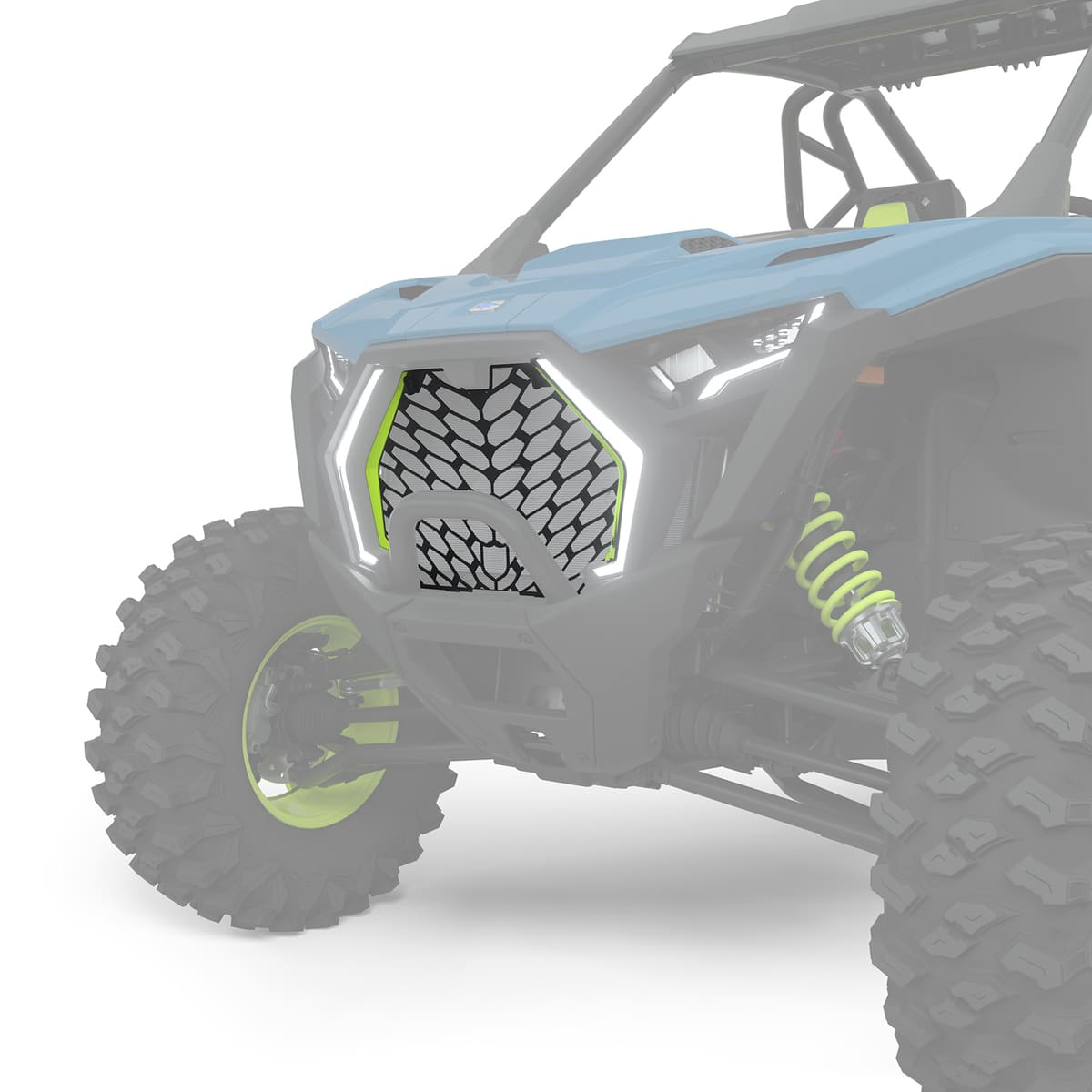 Polaris Pro Armor Aluminum Front Grille