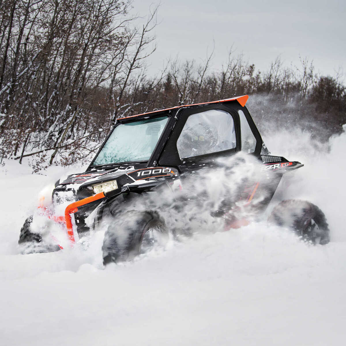 Polaris Pro Armor R14 Matte Black Front/Rear WhiteOut Wheel