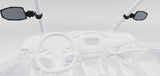 Polaris Pro Armor ROPS Mounted Side View Convex Mirrors - Set of 2