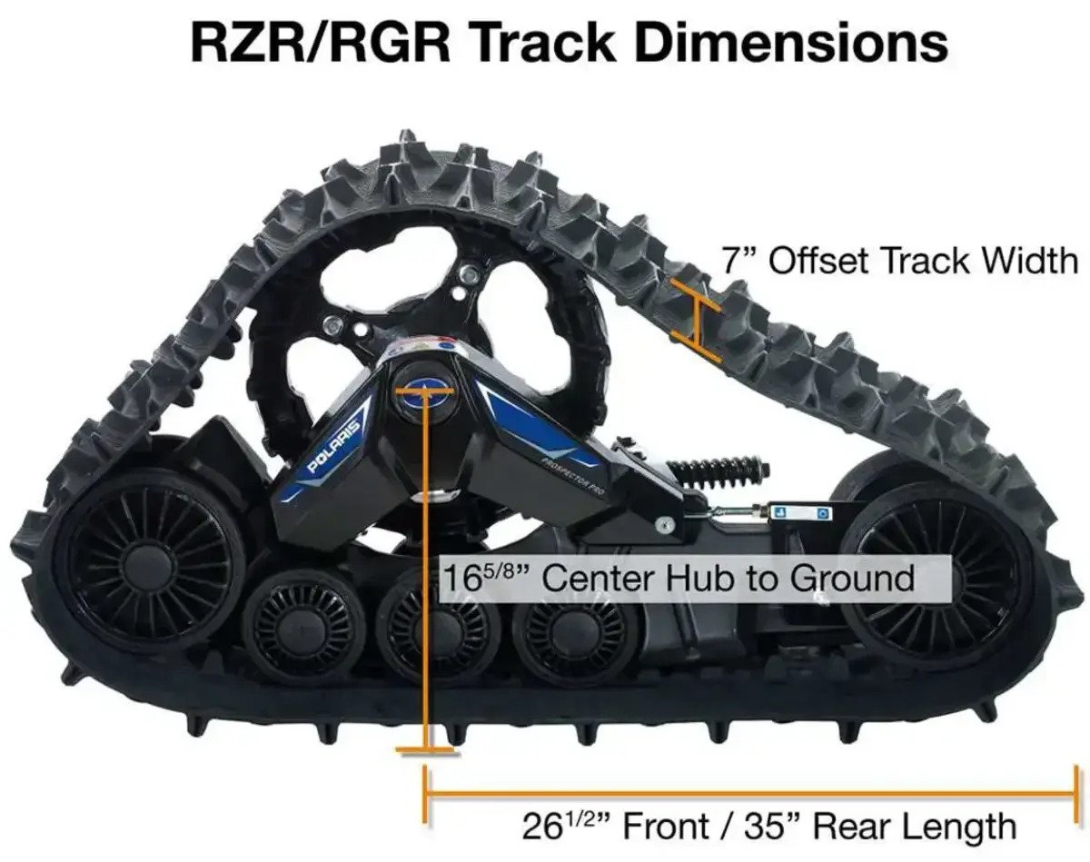 Polaris Prospector Pro Tracks