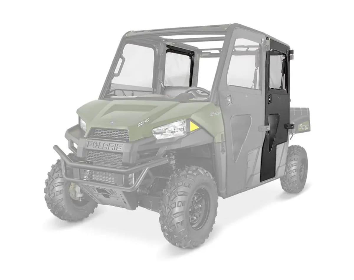 Polaris Ranger 570 Canvas Crew Rear Zip Window Doors - Set of 2