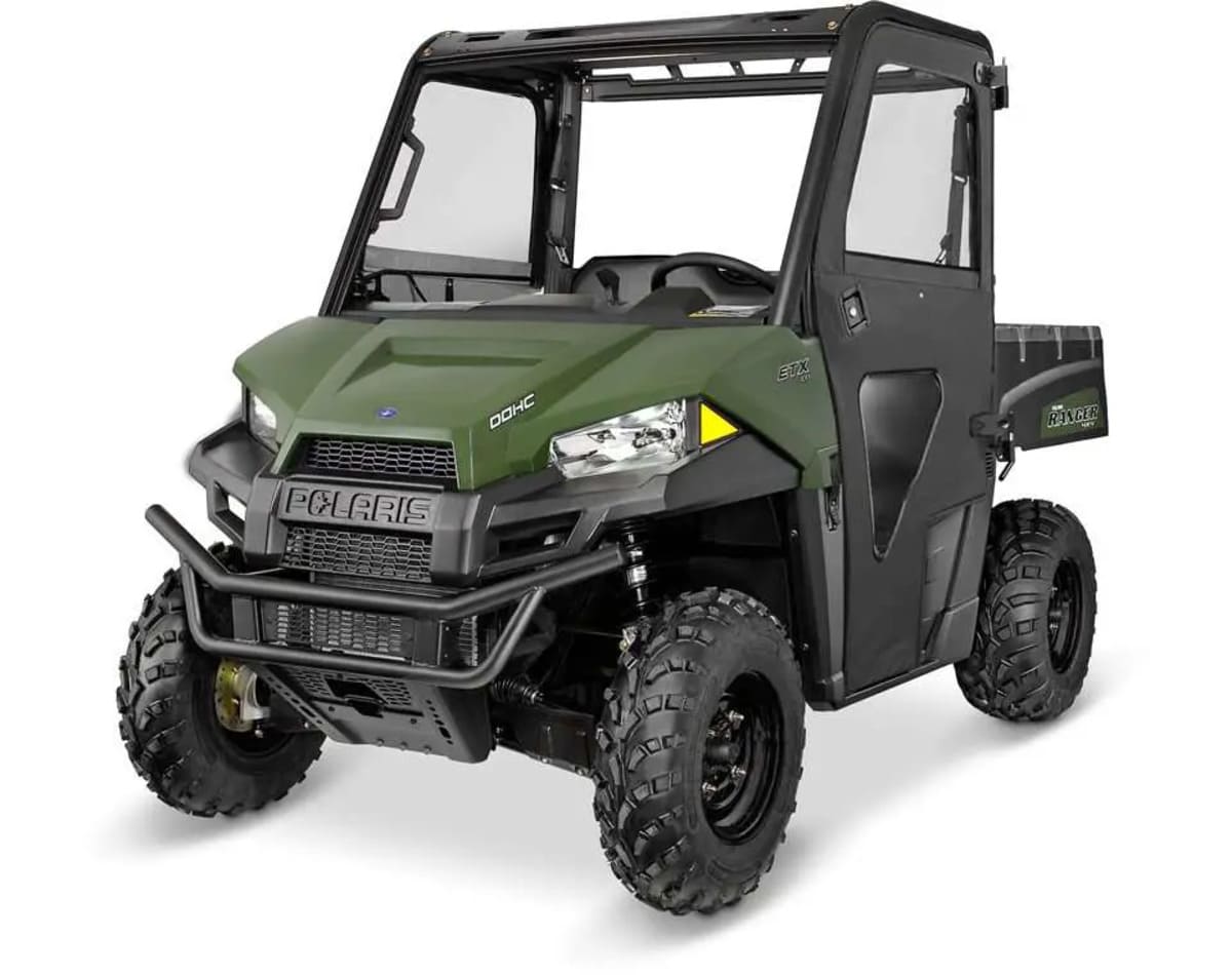 Polaris Ranger 570/Crew Lock & Ride Zip Front Canvas Window Doors - Se