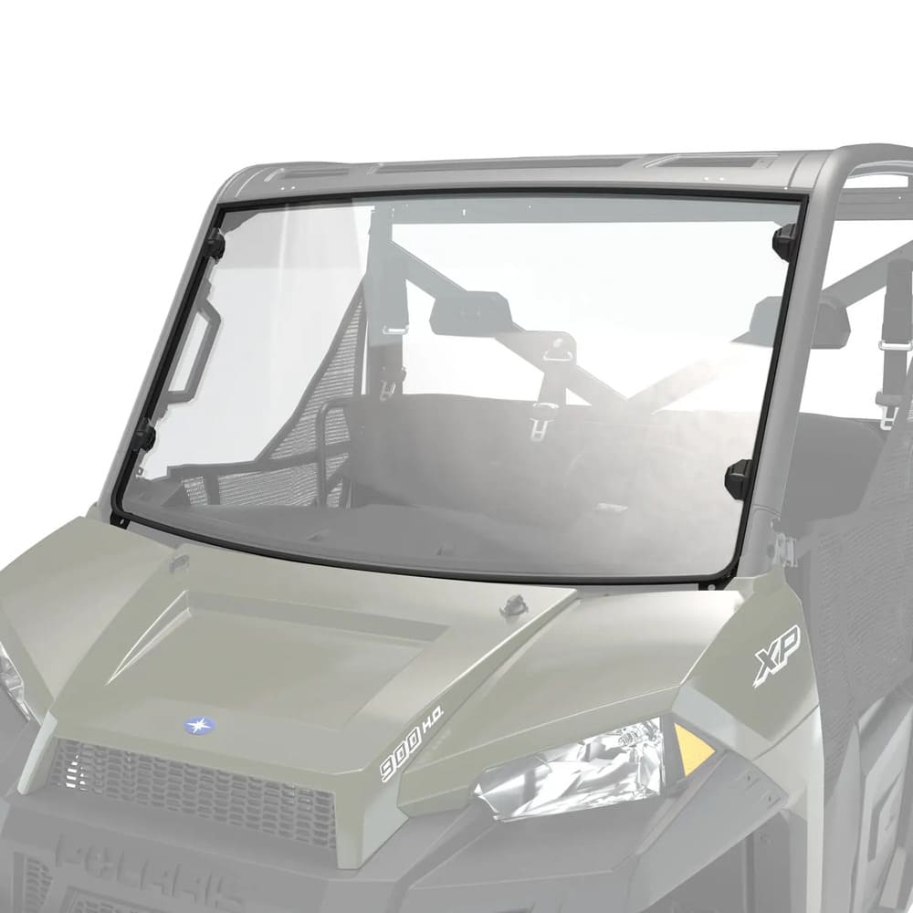 Polaris Ranger Crew XP 1000 Lock & Ride Full Windshield - Poly