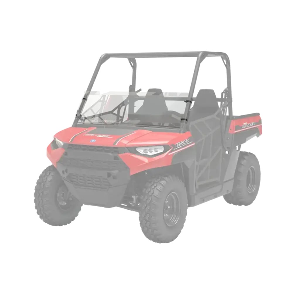 Polaris Ranger Half Windshield - Poly