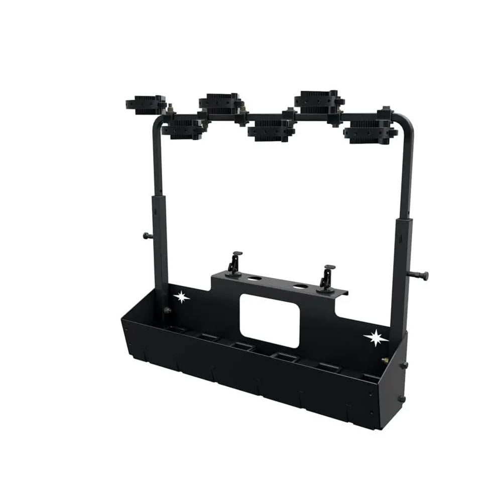 Polaris Ranger Lock & Ride Gun Rack 6 - Holds 6 Guns