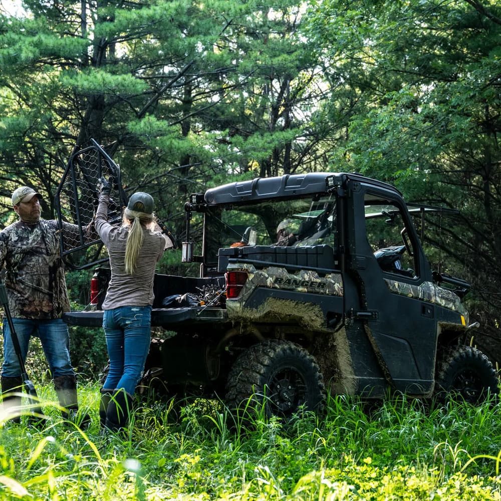 Polaris Ranger Lock & Ride Rear Panel - Glass
