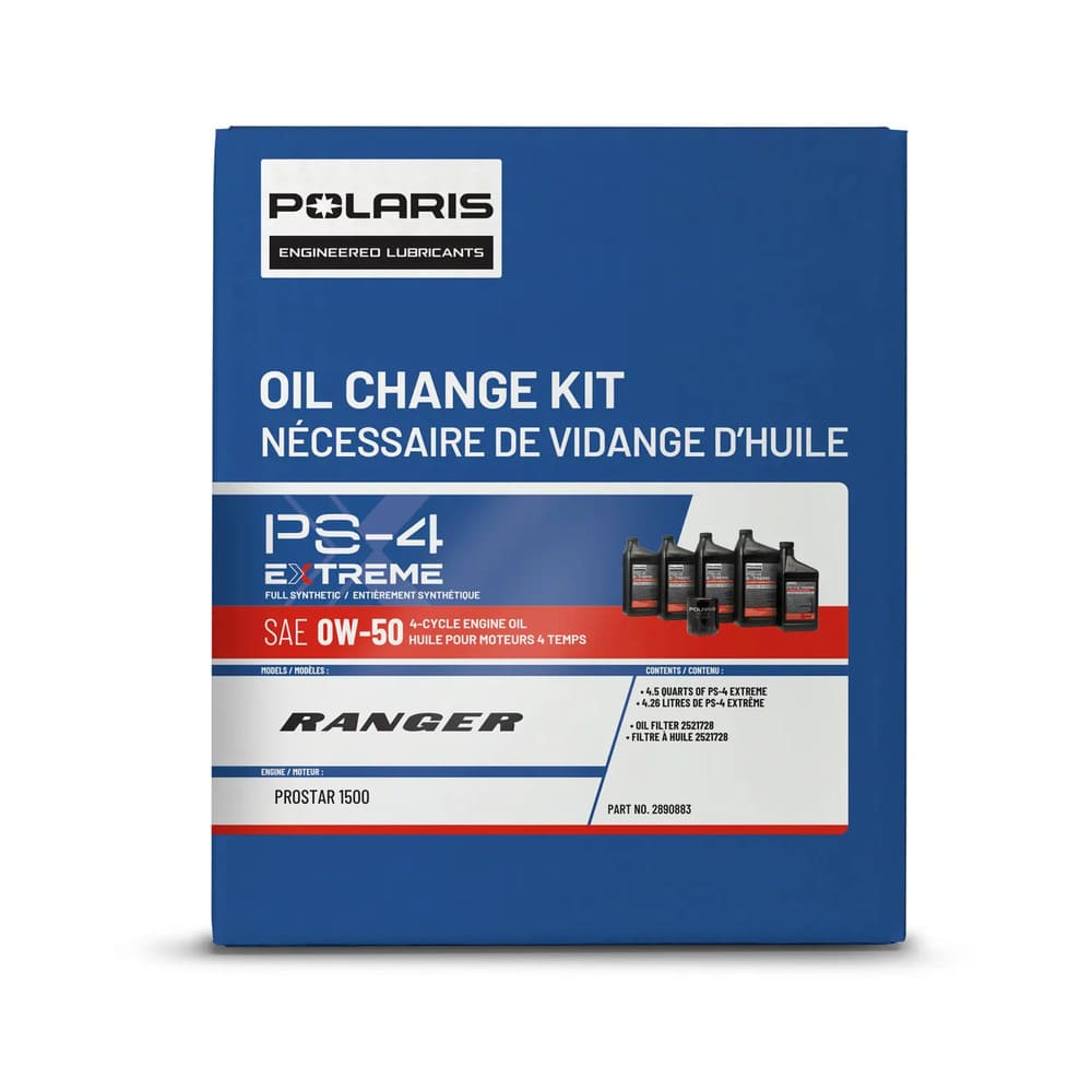 Polaris Ranger Prostar 1500 Extreme Full Synthetic Oil Change Kit